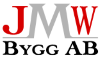 Logotyp för jmw bygg